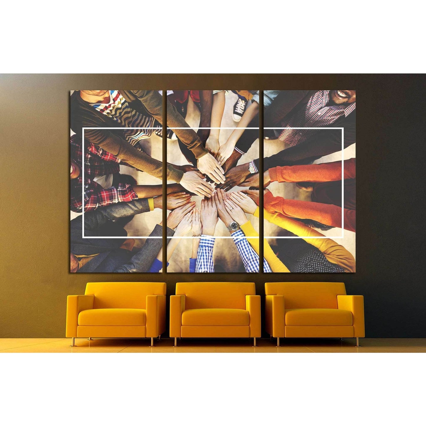 Abstract Concept №1449 Ready to Hang Canvas Print - Zellart Canvas Prints ALL_Products, s-1449