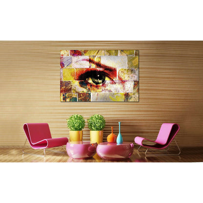 Abstract Eye №839 Ready to Hang Canvas PrintCanvas art arrives ready to hang, with hanging accessories included and no additional framing required. Every canvas print is hand-crafted, made on-demand at our workshop and expertly stretched around 100% North