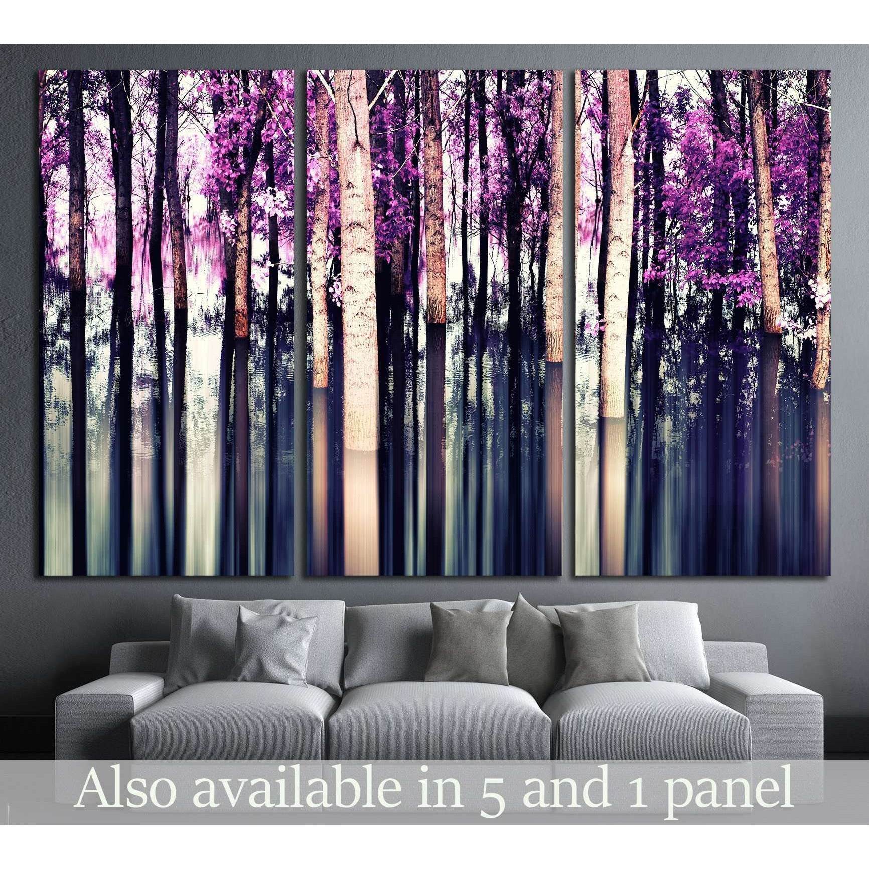 abstract forest in motion blur ,abstract colorful background №2537 Ready to Hang Canvas PrintCanvas art arrives ready to hang, with hanging accessories included and no additional framing required. Every canvas print is hand-crafted, made on-demand at our