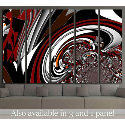 Abstract illustration background graphic design №1594 Ready to Hang Canvas Print - Zellart Canvas Prints ALL_Products, s-1594