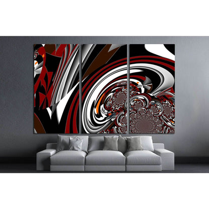 Abstract illustration background graphic design №1594 Ready to Hang Canvas Print - Zellart Canvas Prints ALL_Products, s-1594