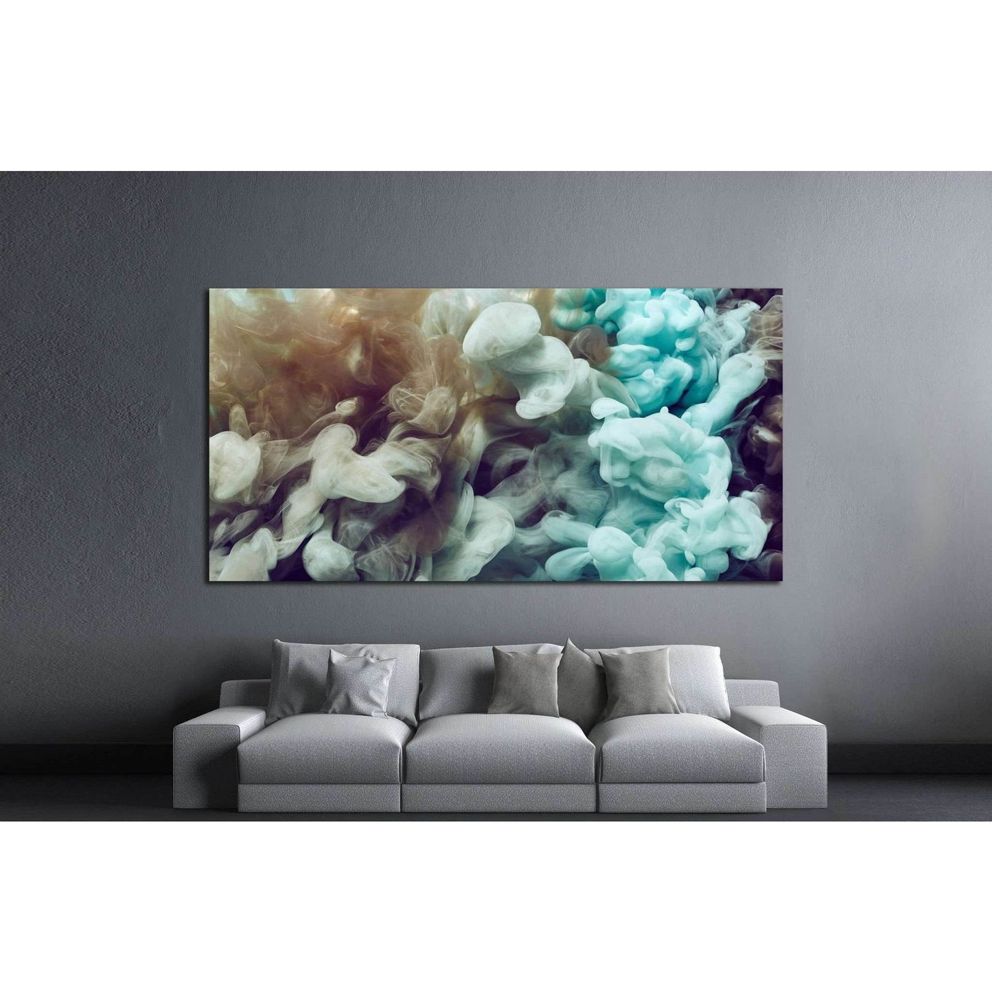 Abstract ink splash №1081 Ready to Hang Canvas PrintCanvas art arrives ready to hang, with hanging accessories included and no additional framing required. Every canvas print is hand-crafted, made on-demand at our workshop and expertly stretched around 10