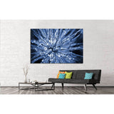 Abstract macro picture of dewdrops №1336 - canvas print wall art by Zellart