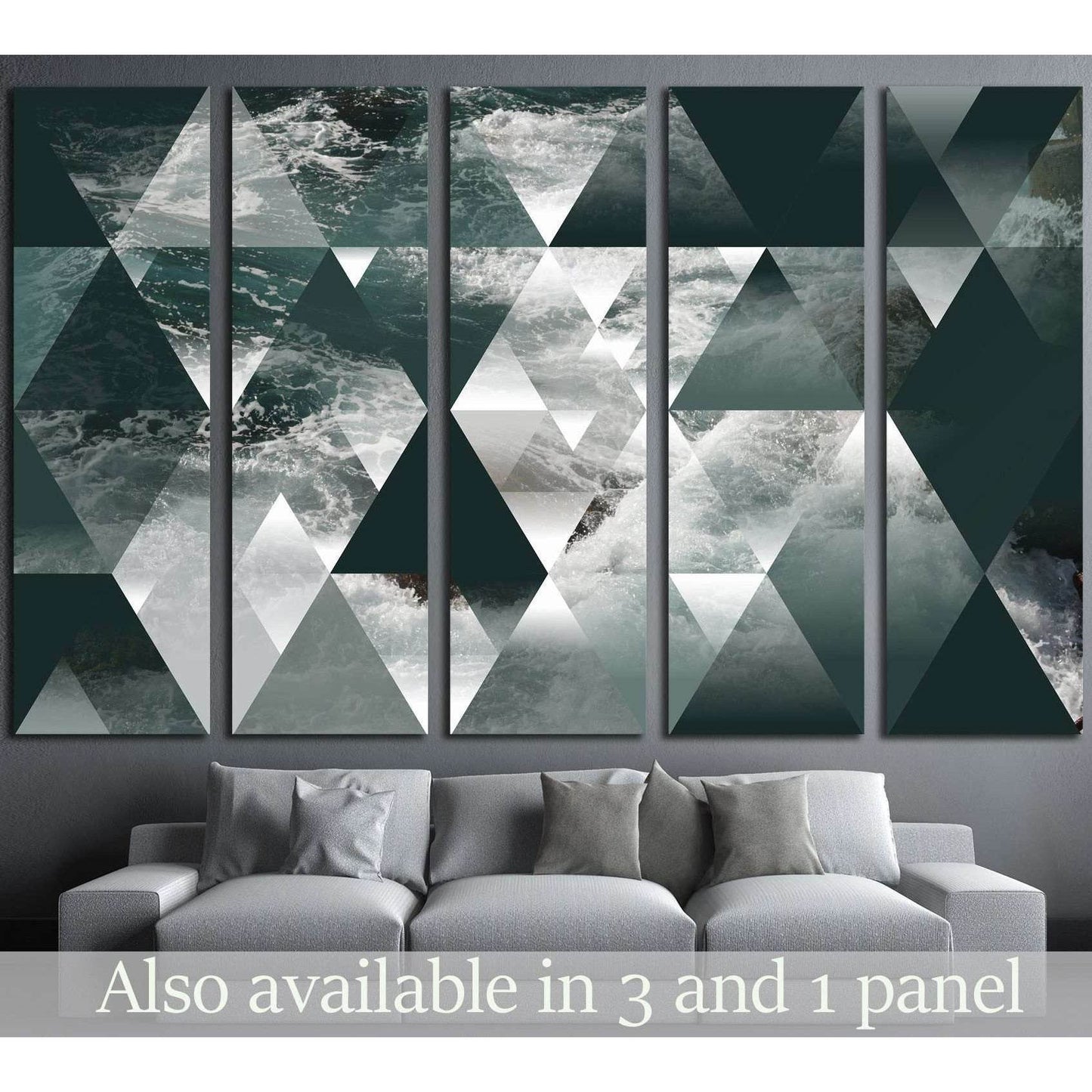 Abstraction №549 Ready to Hang Canvas Print - Zellart Canvas Prints ALL_Products, s-549