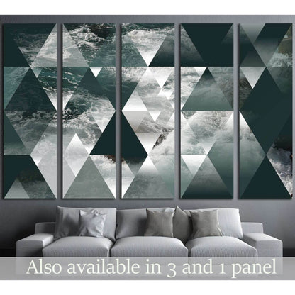 Abstraction №549 Ready to Hang Canvas Print - Zellart Canvas Prints ALL_Products, s-549