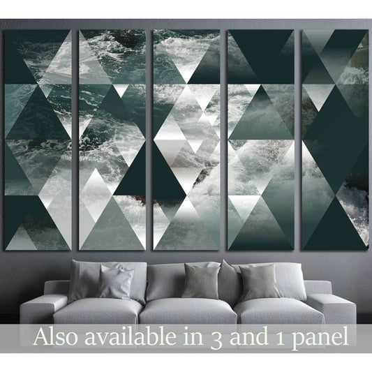 Abstraction №549 Ready to Hang Canvas Print - Zellart Canvas Prints ALL_Products, s-549