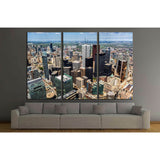 Aerial view of the Toronto skyline №2045 Ready to Hang Canvas Print