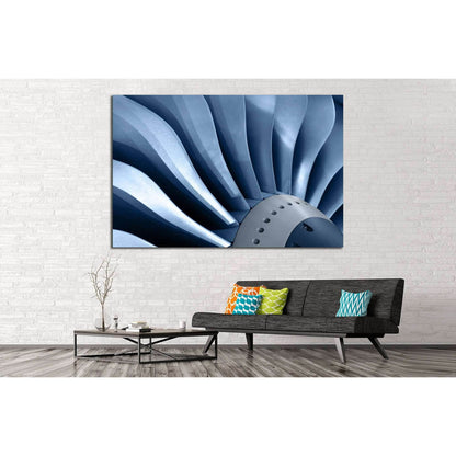 Air Turbine №170 Ready to Hang Canvas Print - Zellart Canvas Prints ALL_Products, wd-170