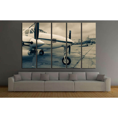 Aircraft №147 Ready to Hang Canvas Print - Zellart Canvas Prints ALL_Products, wd-147