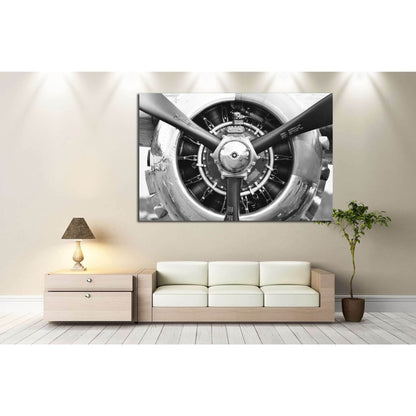 Aircraft Propeller №174 Ready to Hang Canvas PrintCanvas art arrives ready to hang, with hanging accessories included and no additional framing required. Every canvas print is hand-crafted, made on-demand at our workshop and expertly stretched around 100%