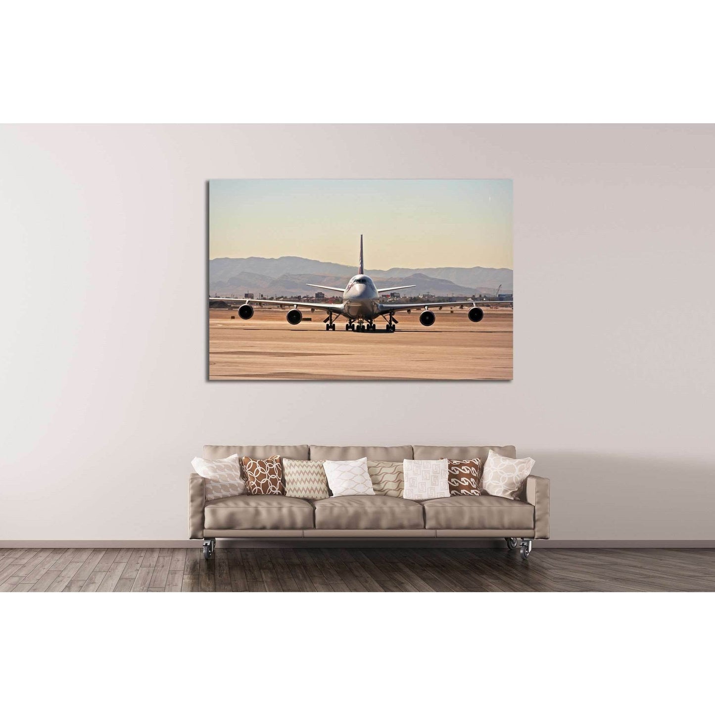 Airplane №145 Ready to Hang Canvas Print - Zellart Canvas Prints ALL_Products, wd-145