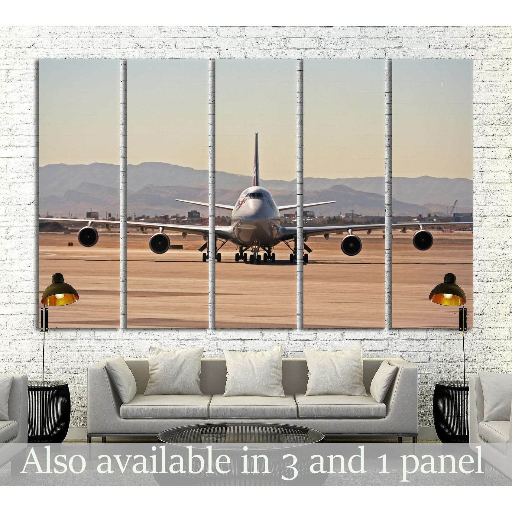 Airplane №145 Ready to Hang Canvas Print - Zellart Canvas Prints ALL_Products, wd-145
