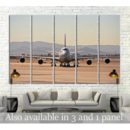 Airplane №145 Ready to Hang Canvas PrintCanvas art arrives ready to hang, with hanging accessories included and no additional framing required. Every canvas print is hand-crafted, made on-demand at our workshop and expertly stretched around 100% North Ame