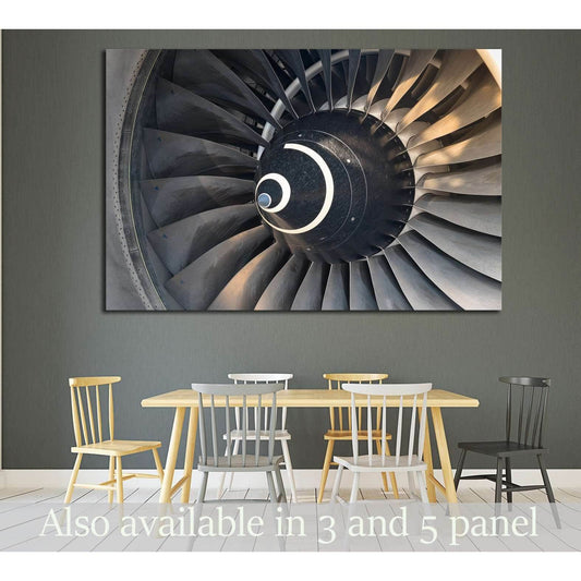 airplane turbine detail №1614 Ready to Hang Canvas PrintCanvas art arrives ready to hang, with hanging accessories included and no additional framing required. Every canvas print is hand-crafted, made on-demand at our workshop and expertly stretched aroun