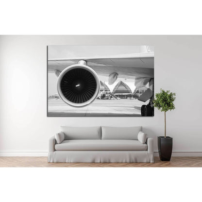 Airplane Turbine №171.1 Ready to Hang Canvas PrintCanvas art arrives ready to hang, with hanging accessories included and no additional framing required. Every canvas print is hand-crafted, made on-demand at our workshop and expertly stretched around 100%