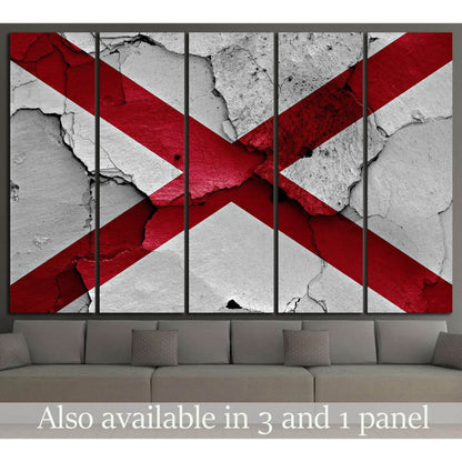 Alabama №653 Ready to Hang Canvas PrintCanvas art arrives ready to hang, with hanging accessories included and no additional framing required. Every canvas print is hand-crafted, made on-demand at our workshop and expertly stretched around 100% North Amer