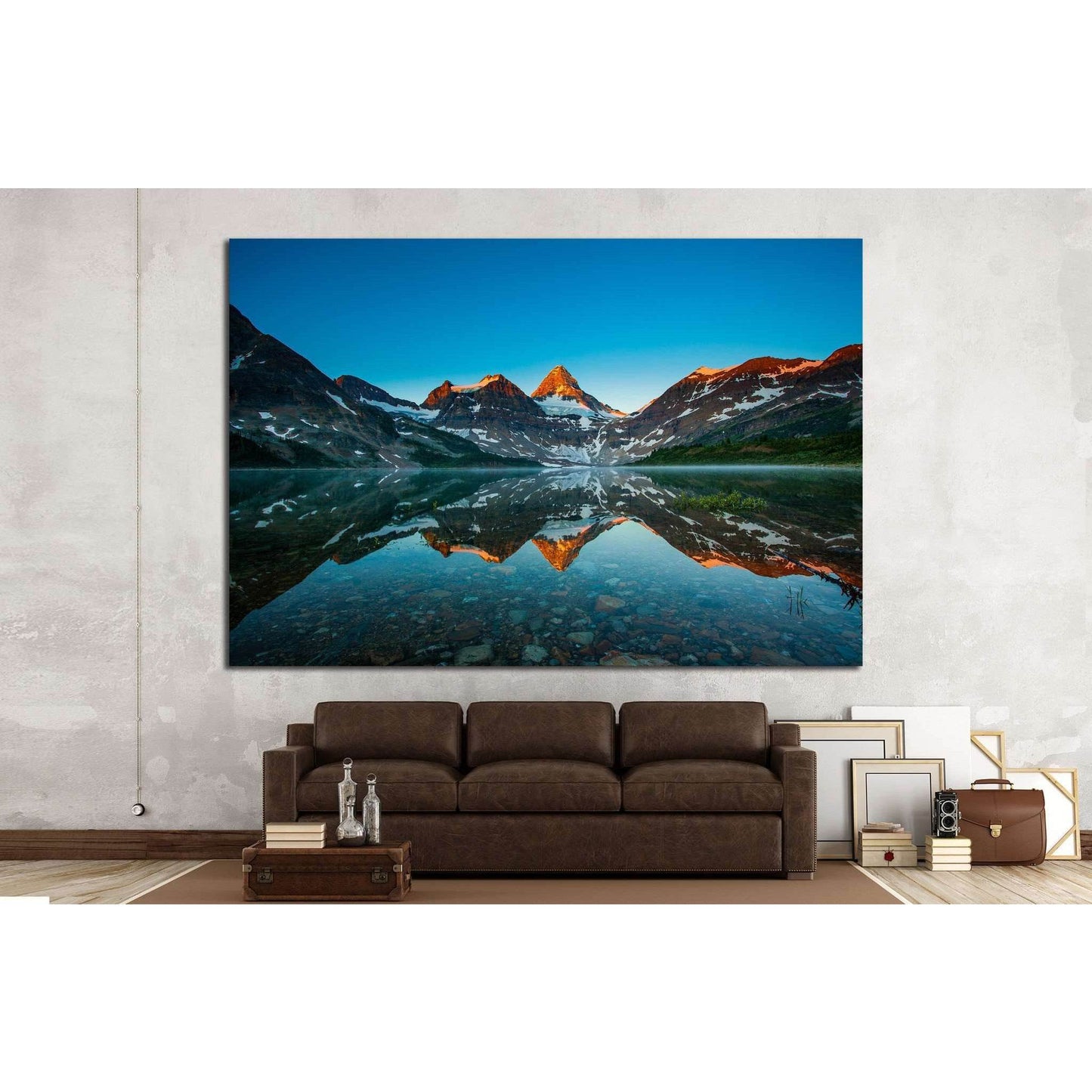Alberta, Canada №25 Ready to Hang Canvas PrintCanvas art arrives ready to hang, with hanging accessories included and no additional framing required. Every canvas print is hand-crafted, made on-demand at our workshop and expertly stretched around 100% Nor