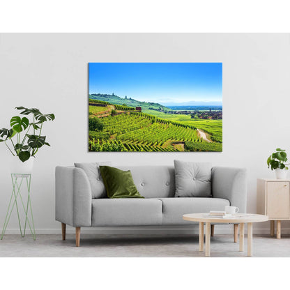Alsace Fruit Valley Landscape №04217 Ready to Hang Canvas Print - Zellart Canvas Prints ALL_Products