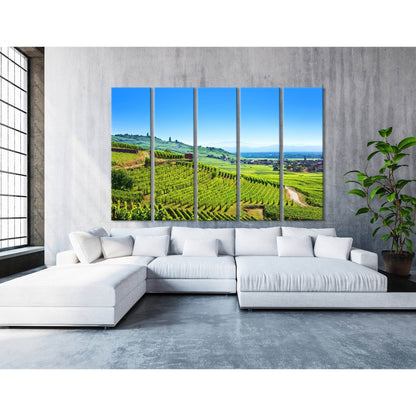 Alsace Fruit Valley Landscape №04217 Ready to Hang Canvas Print - Zellart Canvas Prints ALL_Products