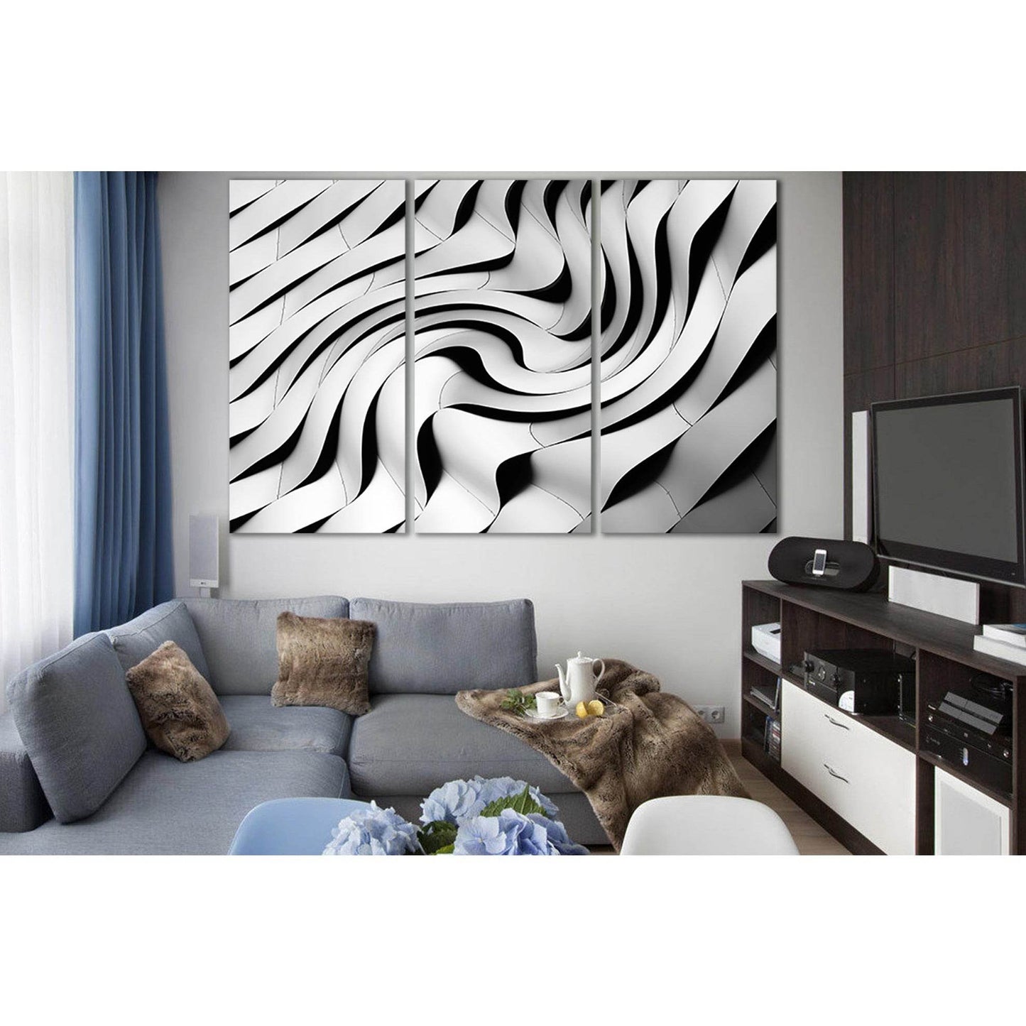 Amazing Abstract Architecture №SL1384 Ready to Hang Canvas Print - Zellart Canvas Prints 0new, ALL_Products, Architecture