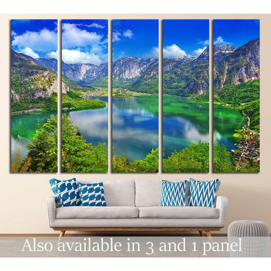 amazing Alpine lakes, Hallstatt, Austria №2696 Ready to Hang Canvas PrintCanvas art arrives ready to hang, with hanging accessories included and no additional framing required. Every canvas print is hand-crafted, made on-demand at our workshop and expertl