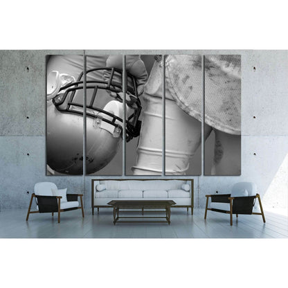 American Football Player №2111 Ready to Hang Canvas PrintCanvas art arrives ready to hang, with hanging accessories included and no additional framing required. Every canvas print is hand-crafted, made on-demand at our workshop and expertly stretched arou