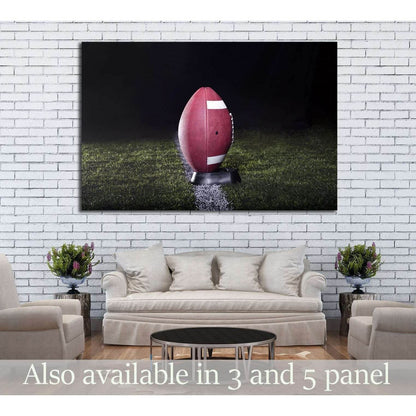 American Football Ready for kickoff №2126 Ready to Hang Canvas Print - Zellart Canvas Prints ALL_Products, s-2126
