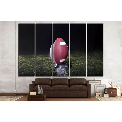 American Football Ready for kickoff №2126 Ready to Hang Canvas Print - Zellart Canvas Prints ALL_Products, s-2126