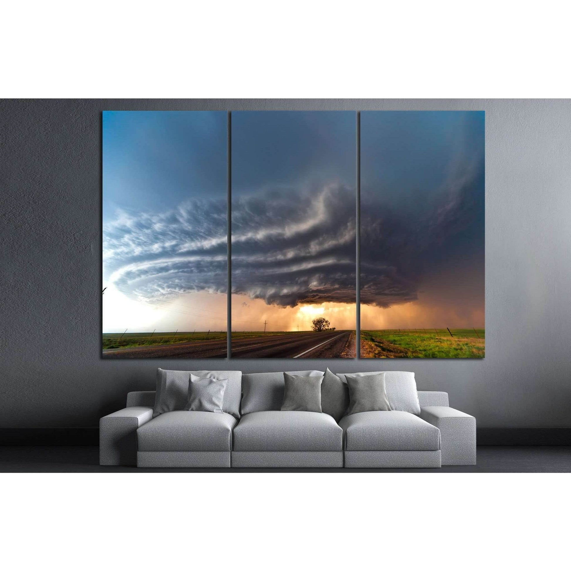 American Plains №598 Ready to Hang Canvas PrintCanvas art arrives ready to hang, with hanging accessories included and no additional framing required. Every canvas print is hand-crafted, made on-demand at our workshop and expertly stretched around 100% No