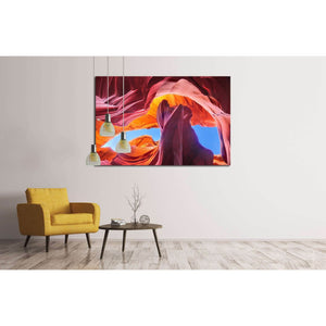 Antelope Canyon in the Navajo Reservation near Page, Arizona USA №2704 Ready to Hang Canvas Print - Zellart Canvas Prints ALL_Products, s-2704