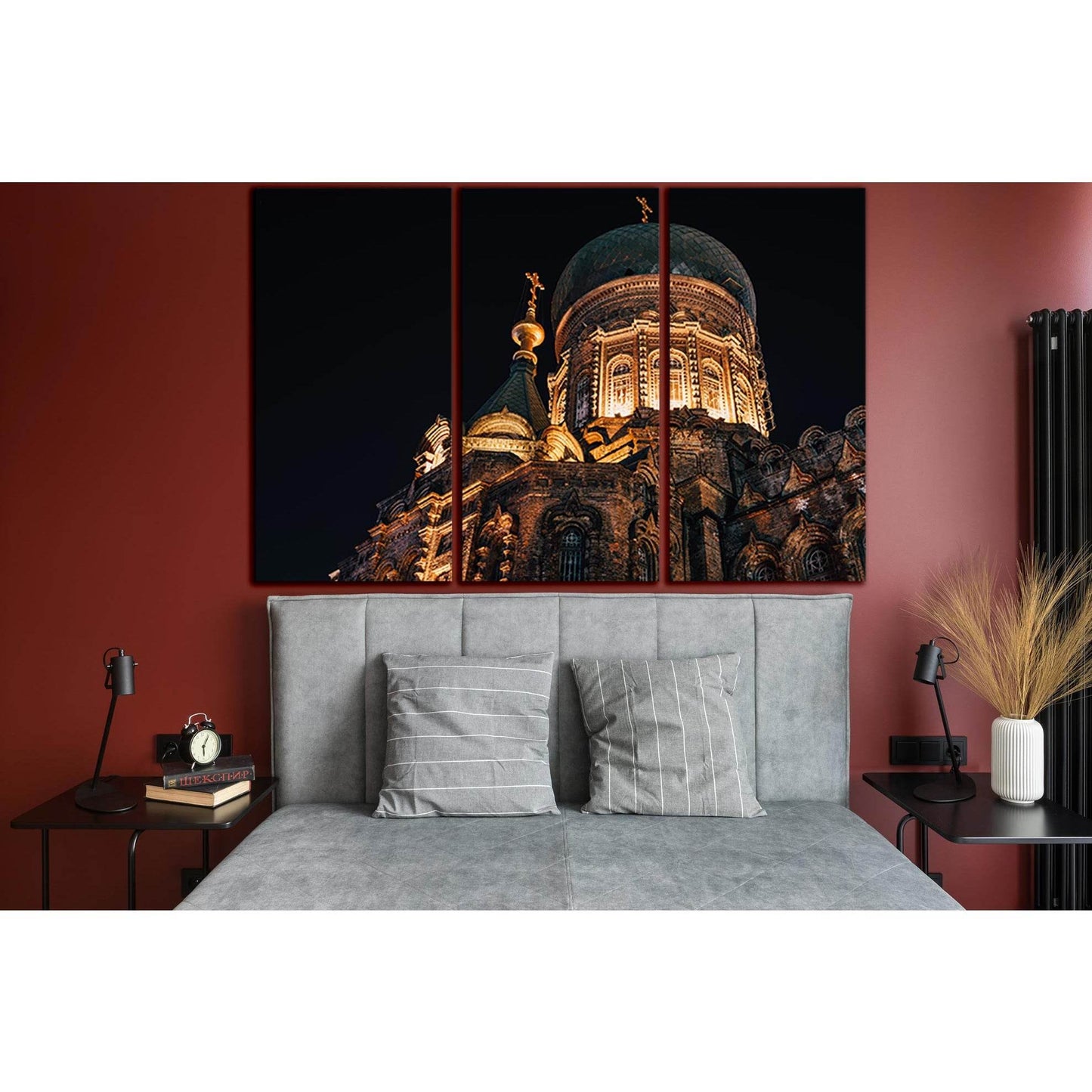 Architecture Of The Orthodox Church №SL1414 Ready to Hang Canvas Print - Zellart Canvas Prints 0new, ALL_Products, Architecture