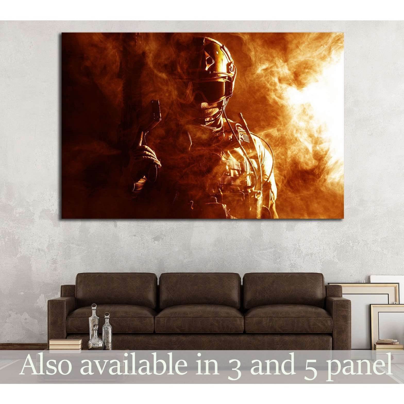 Army №552 Ready to Hang Canvas PrintCanvas art arrives ready to hang, with hanging accessories included and no additional framing required. Every canvas print is hand-crafted, made on-demand at our workshop and expertly stretched around 100% North America
