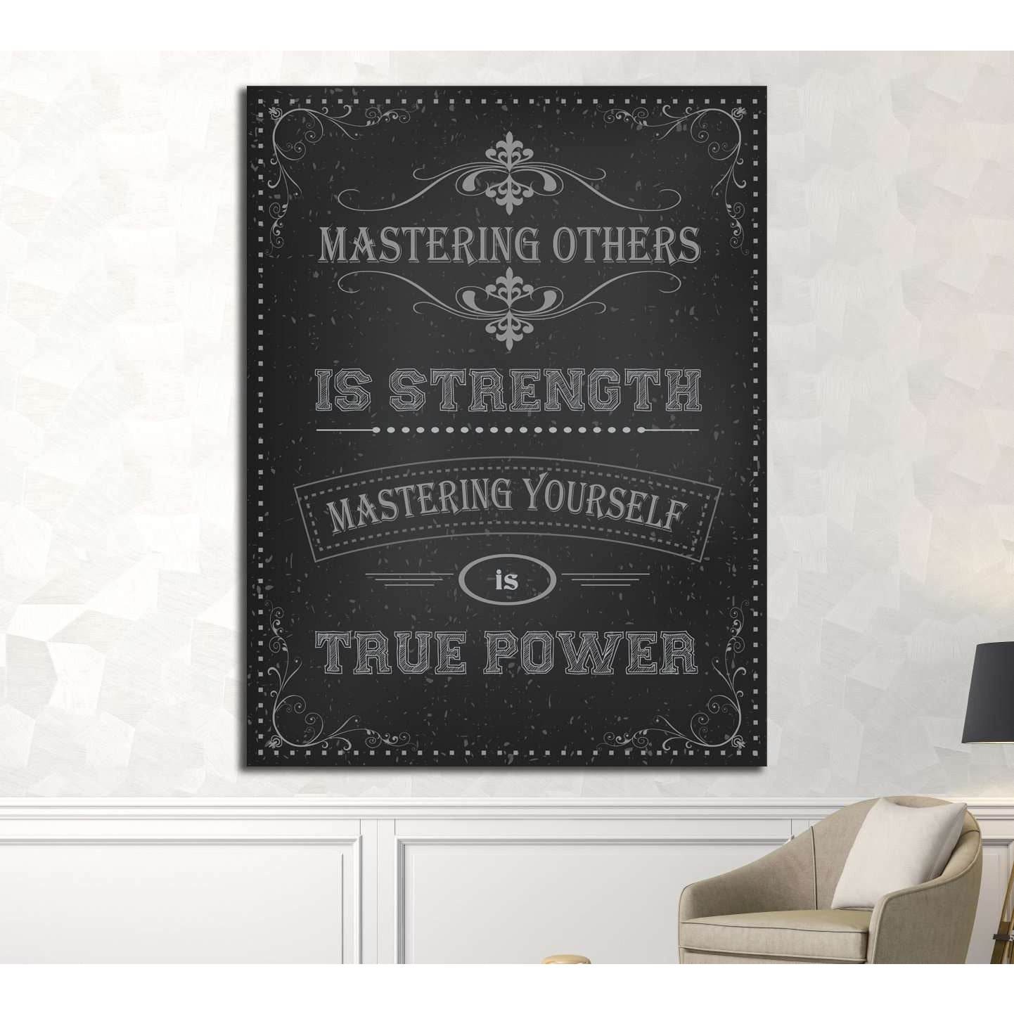 Art canvas in vintage style №4507 Ready to Hang Canvas Print - Zellart Canvas Prints ALL_Products, s-4507