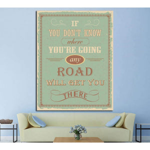 Art canvas in vintage style №4513 Ready to Hang Canvas Print - Zellart Canvas Prints ALL_Products, s-4513