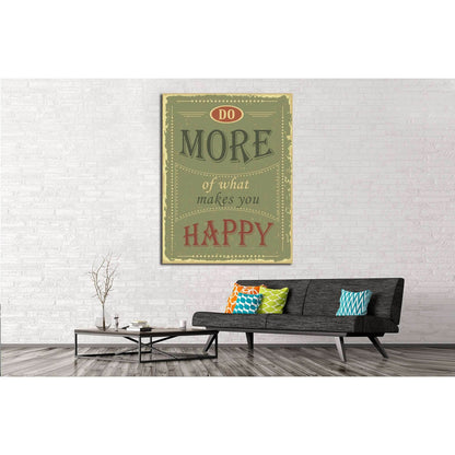 Art canvas in vintage style №4508 Ready to Hang Canvas PrintCanvas art arrives ready to hang, with hanging accessories included and no additional framing required. Every canvas print is hand-crafted, made on-demand at our workshop and expertly stretched a