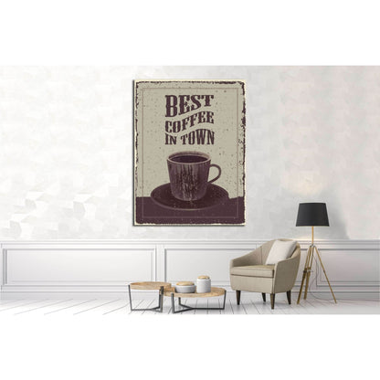 Art canvas in vintage style №4521 Ready to Hang Canvas PrintCanvas art arrives ready to hang, with hanging accessories included and no additional framing required. Every canvas print is hand-crafted, made on-demand at our workshop and expertly stretched a