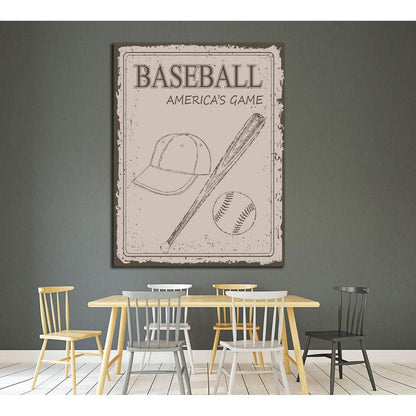 Art poster in vintage style №4500 Ready to Hang Canvas PrintCanvas art arrives ready to hang, with hanging accessories included and no additional framing required. Every canvas print is hand-crafted, made on-demand at our workshop and expertly stretched a