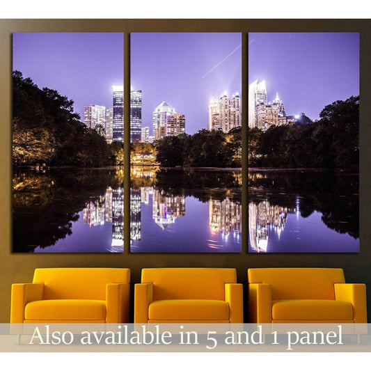 Atlanta №1743 Ready to Hang Canvas Print - Zellart Canvas Prints ALL_Products, s-1743