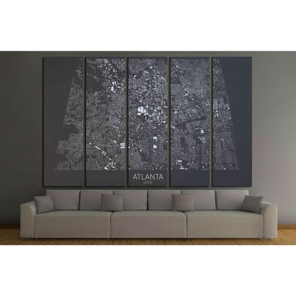 Atlanta GA Map Print, Atlanta Map Wall ArtDecorate your walls with a stunning Atlanta, GA Canvas Art Print from the world's largest art gallery. Choose from thousands of City Map artworks with various sizing options. Choose your perfect art print to compl