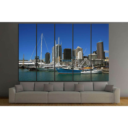 Auckland city, New Zealand №1138 Ready to Hang Canvas Print - Zellart Canvas Prints ALL_Products, s-1138