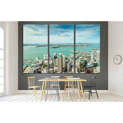 Auckland, New Zealand №1738 Ready to Hang Canvas Print - Zellart Canvas Prints ALL_Products, s-1738