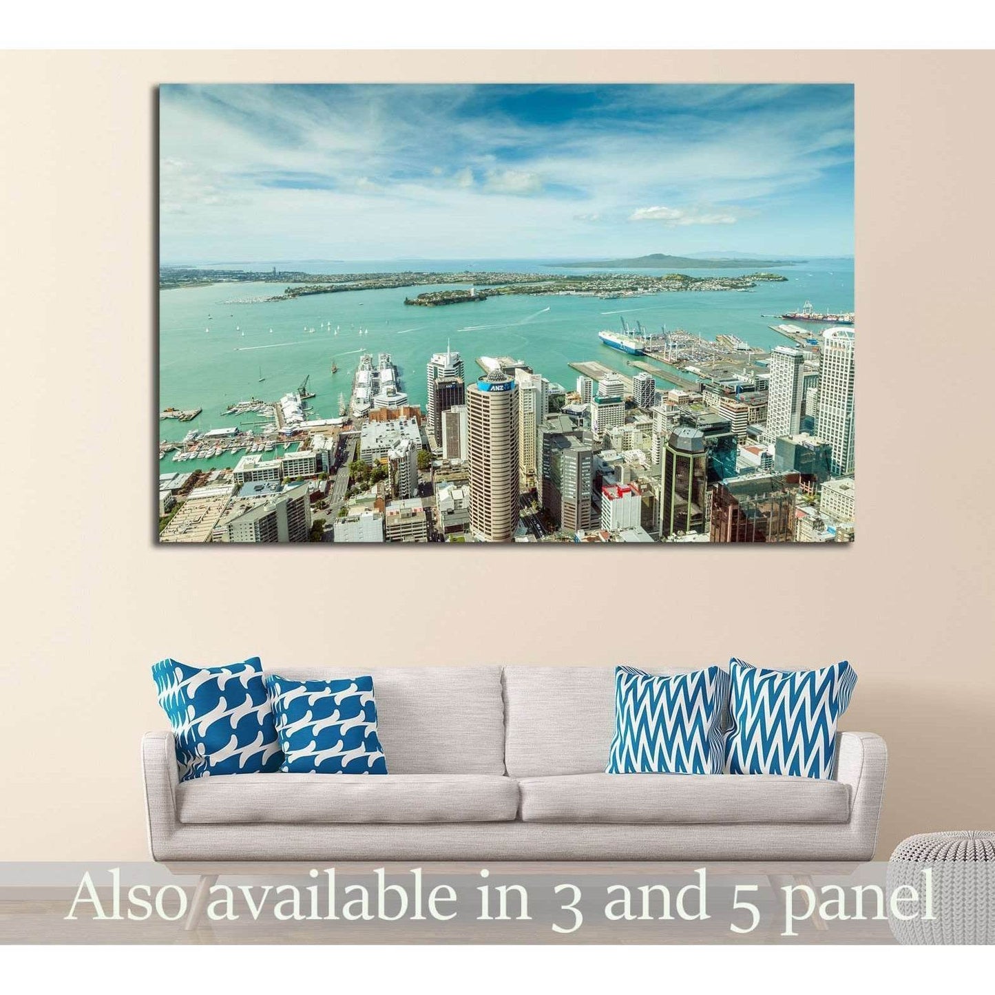 Auckland, New Zealand №1738 Ready to Hang Canvas PrintCanvas art arrives ready to hang, with hanging accessories included and no additional framing required. Every canvas print is hand-crafted, made on-demand at our workshop and expertly stretched around