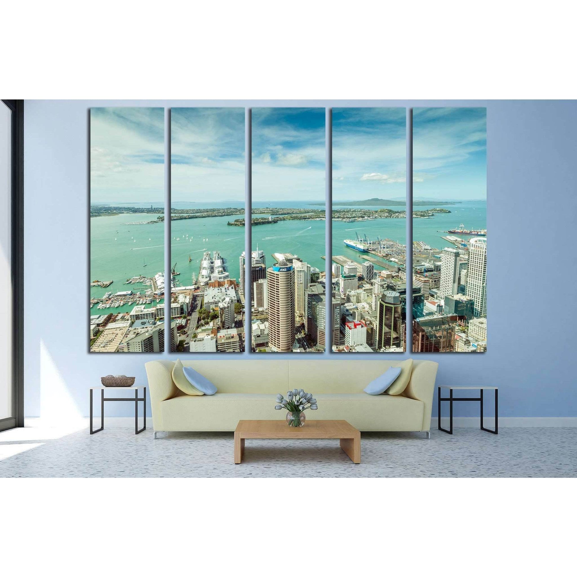 Auckland, New Zealand №1738 Ready to Hang Canvas PrintCanvas art arrives ready to hang, with hanging accessories included and no additional framing required. Every canvas print is hand-crafted, made on-demand at our workshop and expertly stretched around