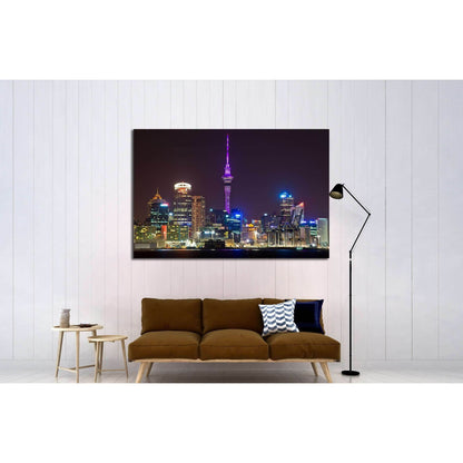 AUCKLAND, NEW ZEALAND, The Sky Tower №2270 Ready to Hang Canvas Print - Zellart Canvas Prints ALL_Products, s-2270