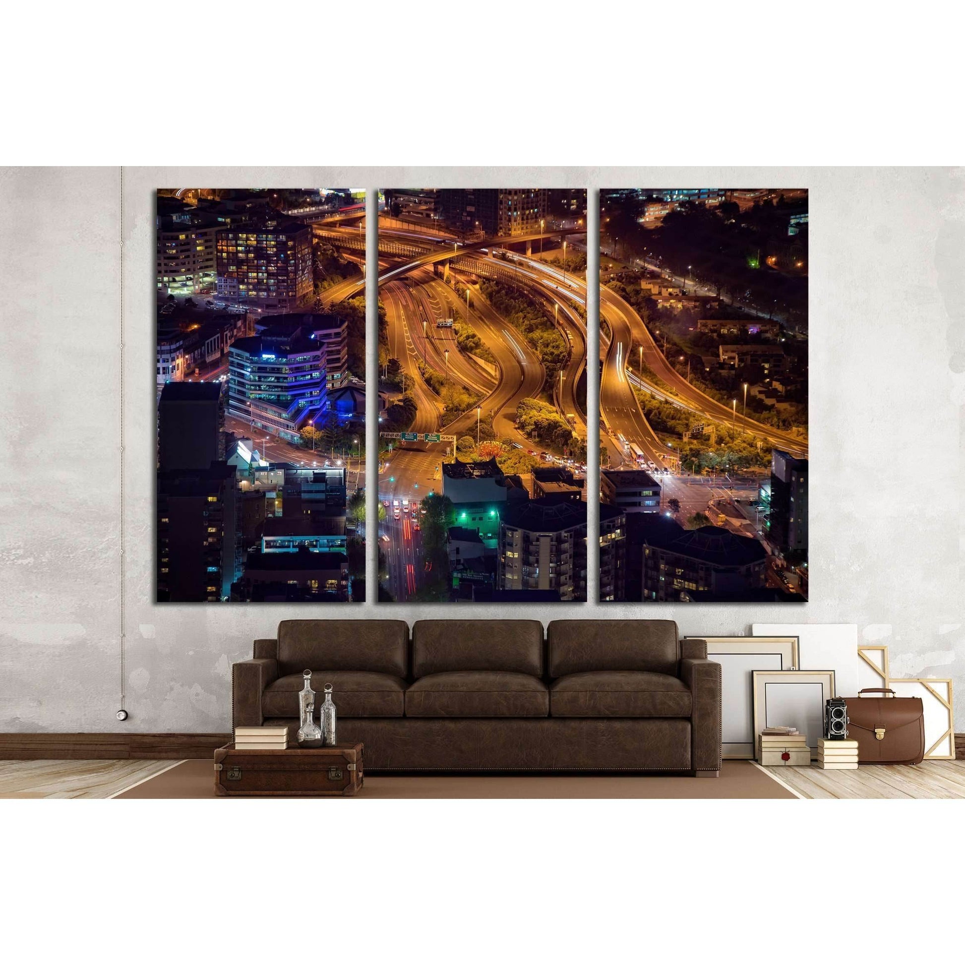 AUCKLAND, NEW ZEALAND, view of the Sky Tower №2296 Ready to Hang Canvas Print - Zellart Canvas Prints ALL_Products, s-2296