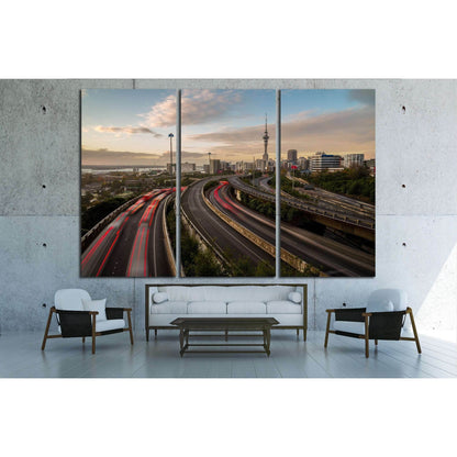 Auckland Sky Tower №2298 Ready to Hang Canvas Print - Zellart Canvas Prints ALL_Products, s-2298