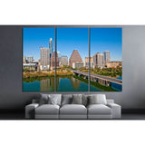 Austin, Texas Downtown Skyline №1036 Ready to Hang Canvas Print