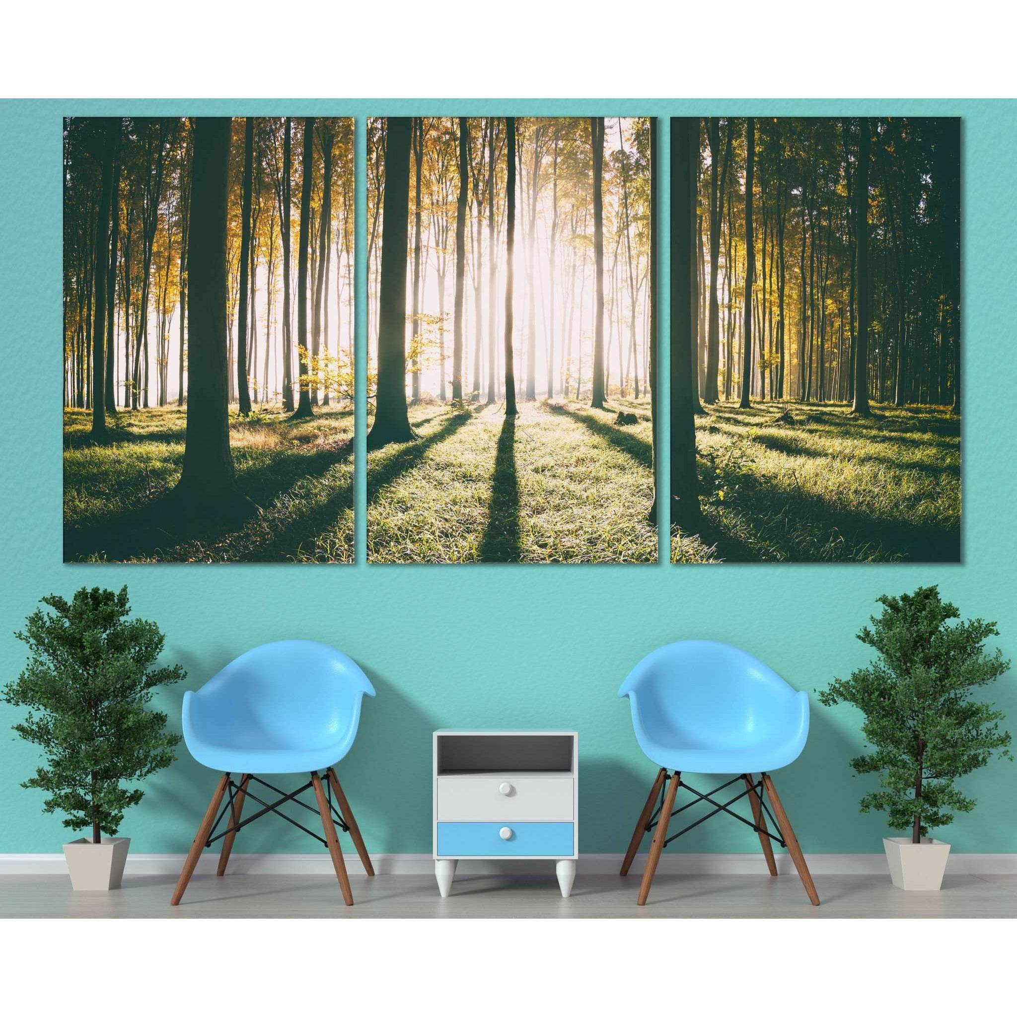 Autumn Forest №3012 Ready to Hang Canvas Print