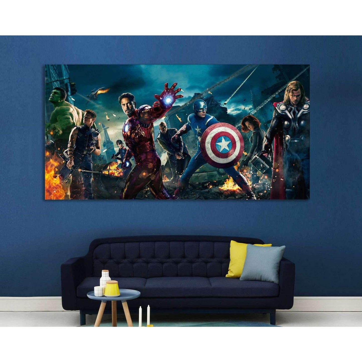 Avengers-Hulk, Iron Man, Captain America №2017 Ready to Hang Canvas PrintCanvas art arrives ready to hang, with hanging accessories included and no additional framing required. Every canvas print is hand-crafted, made on-demand at our workshop and expertl