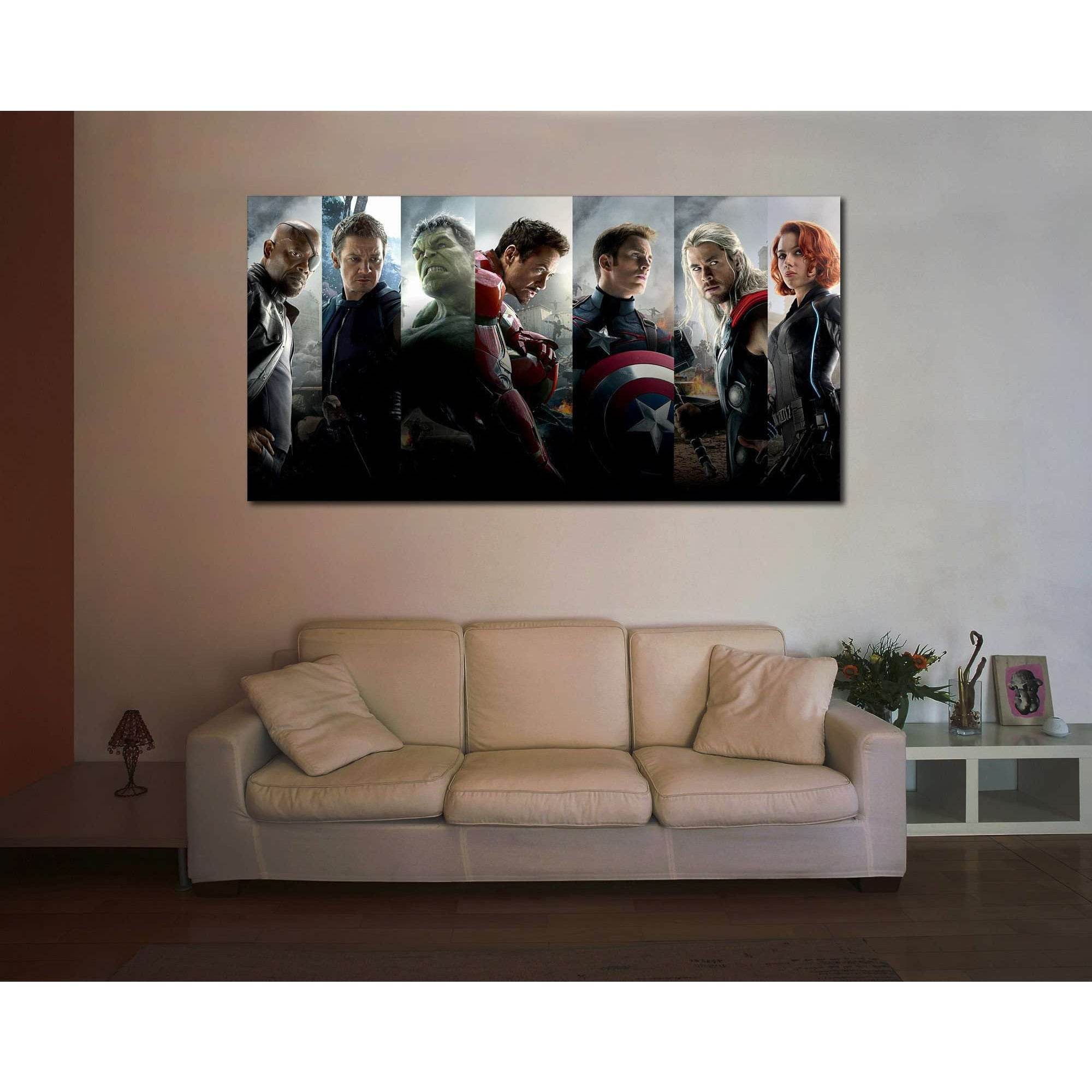Avengers №2016 Ready to Hang Canvas Print